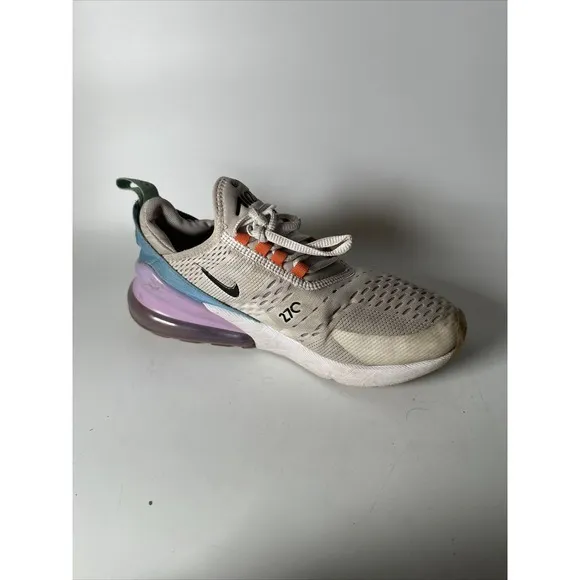 Nike Women's Air Max 270 White Blue Lavender Sneakers (DX2351-100) SIZE 7