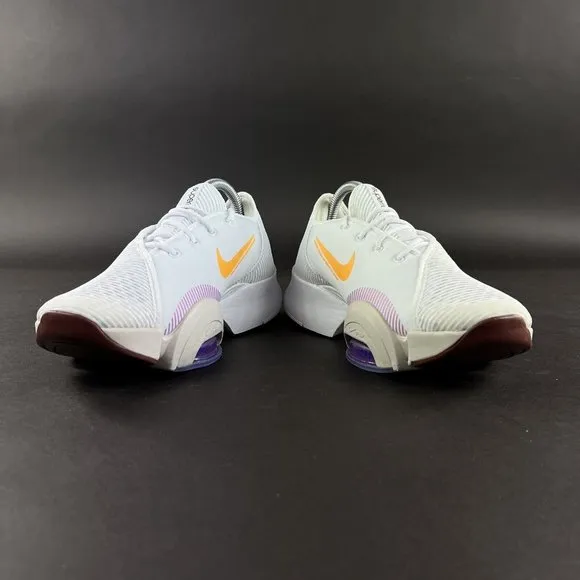 Nike Women's Air Zoom SuperRep 2 White Bronze Violet Green Shoes CU5925-135 Sz 8