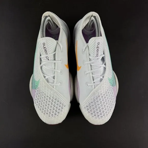 Nike Women's Air Zoom SuperRep 2 White Bronze Violet Green Shoes CU5925-135 Sz 8