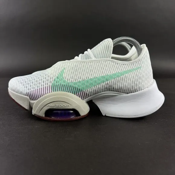 Nike Women's Air Zoom SuperRep 2 White Bronze Violet Green Shoes CU5925-135 Sz 8