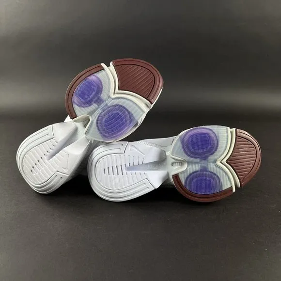 Nike Women's Air Zoom SuperRep 2 White Bronze Violet Green Shoes CU5925-135 Sz 8