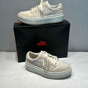 Nike Womens Air Jordan 1 Elevate Shoes Low Sz 7.5 Sail/Coconut Milk (Off-White)