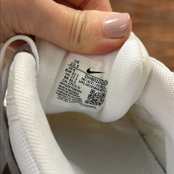 Nike Women's all white air max