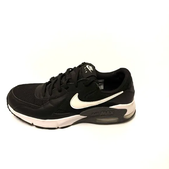 Nike Women's Size 10 Athletic Running Shoes Black and White with Mesh Design