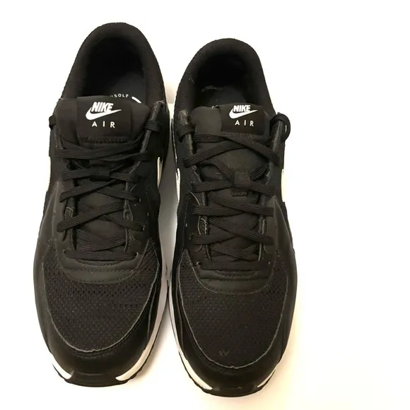 Nike Women's Size 10 Athletic Running Shoes Black and White with Mesh Design