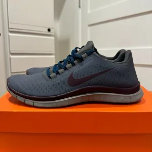 Nike x Undercover Labs Gyakusou Free Run 3.0 V4 Sz 9.5 Blue Dusk 543745-460