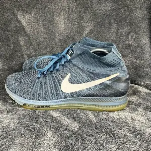 Nike Zoom All Out Flyknit Lace Up Sneaker Blue Running Shoes Size 10