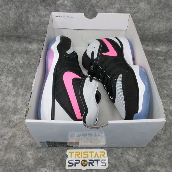 Nike Zoom GT Hustle 2 Basketball Shoes Mens 10.5 Black Pink DJ9405-004