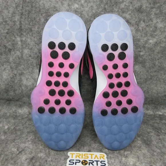 Nike Zoom GT Hustle 2 Basketball Shoes Mens 10.5 Black Pink DJ9405-004