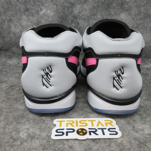 Nike Zoom GT Hustle 2 Basketball Shoes Mens 10.5 Black Pink DJ9405-004