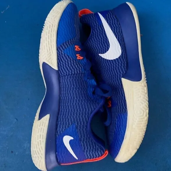 Nike Zoom Live II Men Basketball Shoes Low Blue AH7566-400 -  Size 8