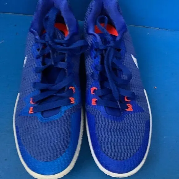 Nike Zoom Live II Men Basketball Shoes Low Blue AH7566-400 -  Size 8