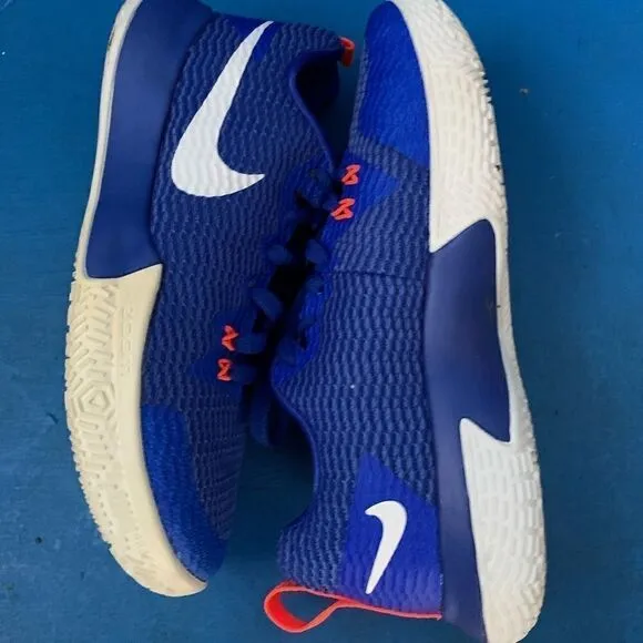 Nike Zoom Live II Men Basketball Shoes Low Blue AH7566-400 -  Size 8