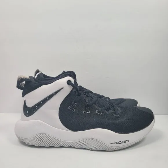 Nike Zoom Rev 2 TB Men's Black White Shoes AO5386-001 US Size 9