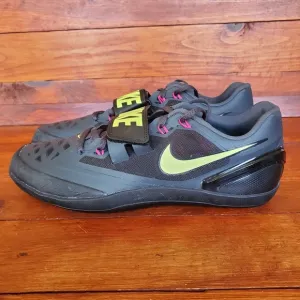 Nike Zoom Rotational 6 Track &amp; Field Throwing Shoes Men 9 Black 685131-004