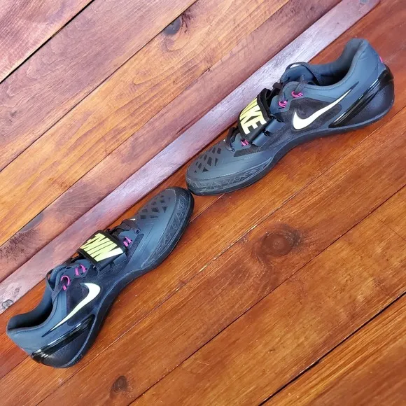 Nike Zoom Rotational 6 Track &amp; Field Throwing Shoes Men 9 Black 685131-004