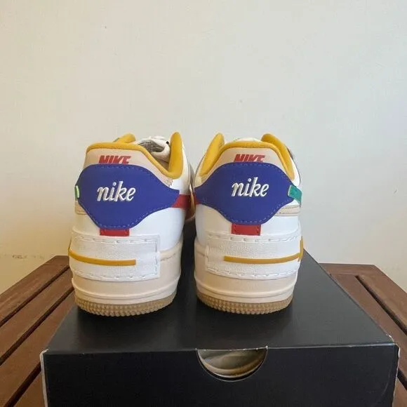 Nike Air Force 1 Shadow Summit White Neptune Green US Women 8/UK5.5 (CI0919-118)