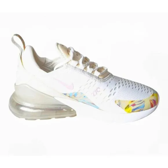 NIKE Air Max 270 &quot;Floral&quot; Running Shoes Size 8.5