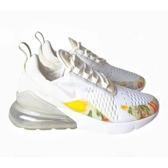 NIKE Air Max 270 &quot;Floral&quot; Running Shoes Size 8.5