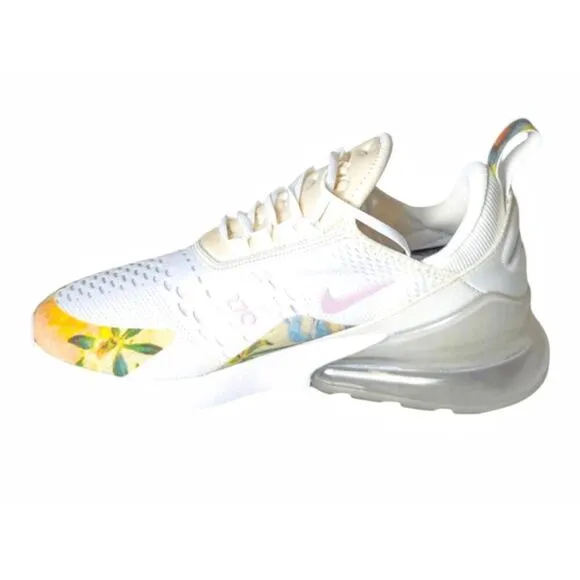 NIKE Air Max 270 &quot;Floral&quot; Running Shoes Size 8.5