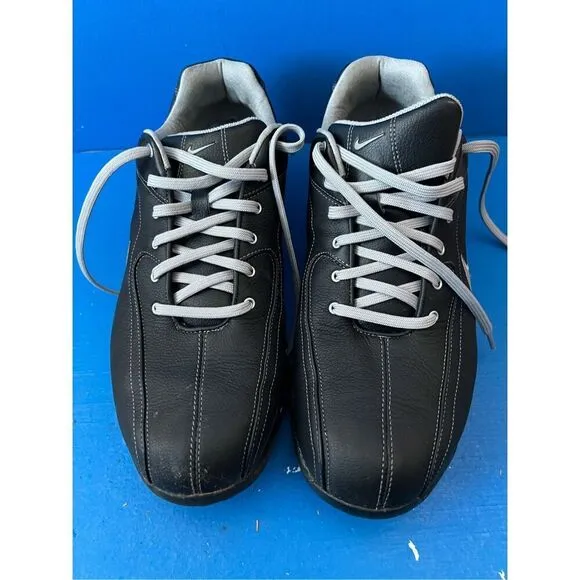 Nike Air Max Revive Golf Shoes Black Low Top Cleats Size 11 317450-001