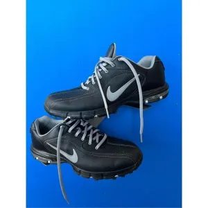 Nike Air Max Revive Golf Shoes Black Low Top Cleats Size 11 317450-001