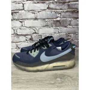Nike Air Terrascape 90 Midnight Navy Aqua Athletic Shoes Sneakers Men 12M US/46