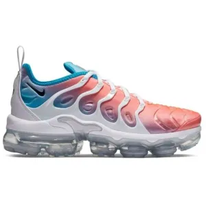 NIKE Air VaporMax Plus &quot;Lava Glow Blue Lagoon&quot; Running Shoes Size 6.5
