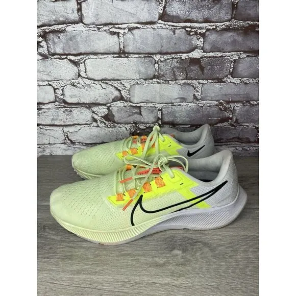 Nike Air Zoom Pegasus 38 Barely Volt Running Shoes Men 11.5M US/45.5 CW7356-700