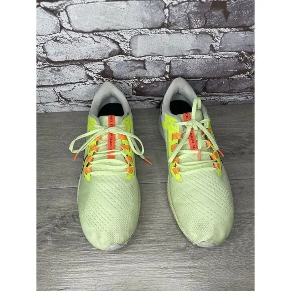 Nike Air Zoom Pegasus 38 Barely Volt Running Shoes Men 11.5M US/45.5 CW7356-700