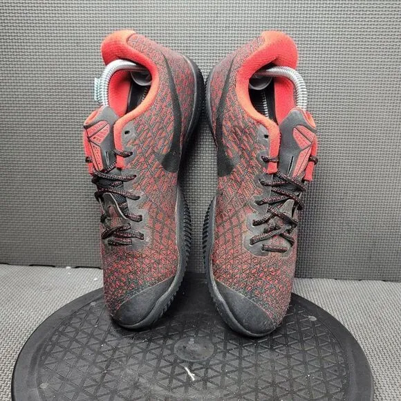 Nike Mamba Insitct Shoes Mens Sz 8 Black Red Low Top Athletic Sneakers