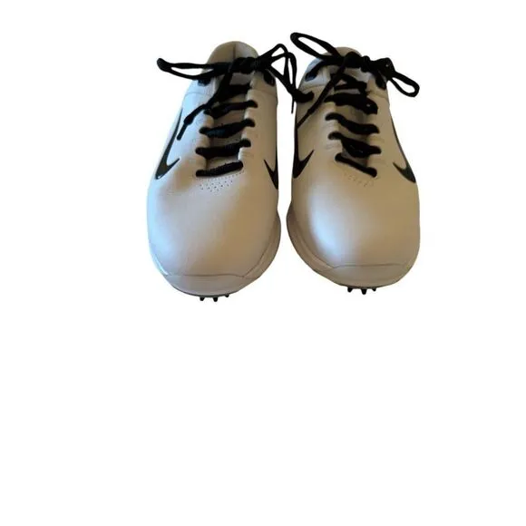 Nike Mens White Lace Up Round Toe Zoom TW Tiger Woods Golf Shoes Size 7.5