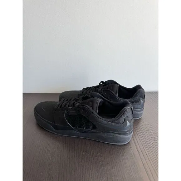 Nike SB Ishod Wair PRM Premium Triple Black Mens 11   Shoes Sneakers NEW