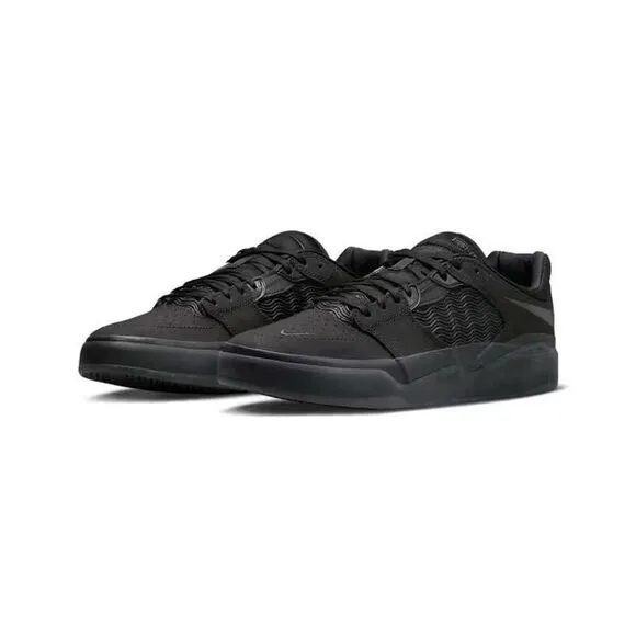 Nike SB Ishod Wair PRM Premium Triple Black Mens 11   Shoes Sneakers NEW