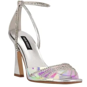 Nine‎ West KLASS3 Comfort Insole Pumps in Silver/Iridescent, Size 7