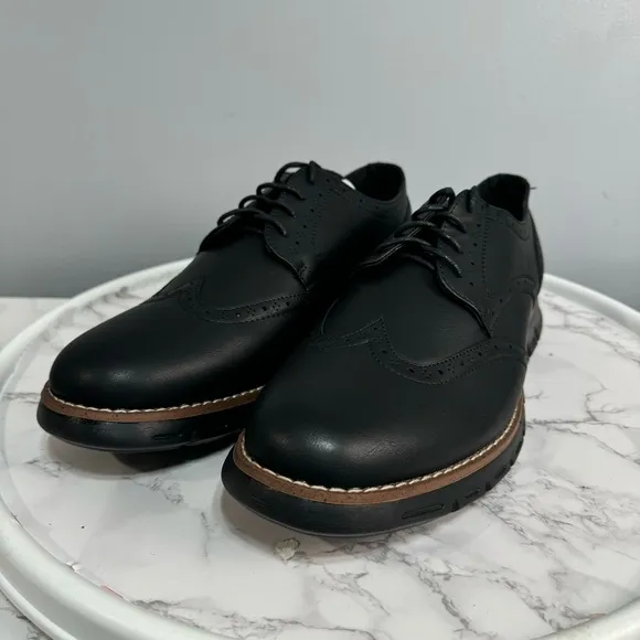 Nine West Mens Lightweight Lace Up Oxford Shoes Size 9.5 NEW # Box H752