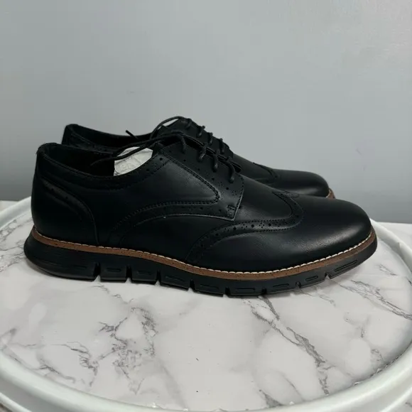 Nine West Mens Lightweight Lace Up Oxford Shoes Size 9.5 NEW # Box H752