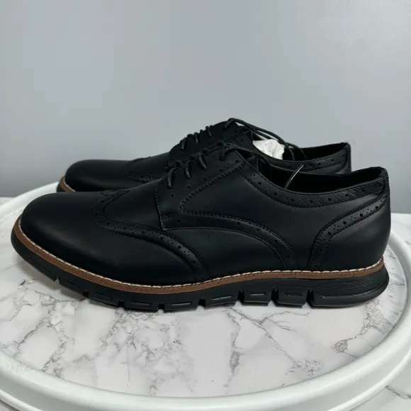 Nine West Mens Lightweight Lace Up Oxford Shoes Size 9.5 NEW # Box H752