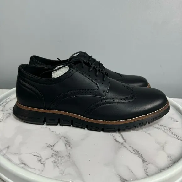 Nine West Mens Lightweight Lace Up Oxford Shoes Size 9.5 NEW # Box H752