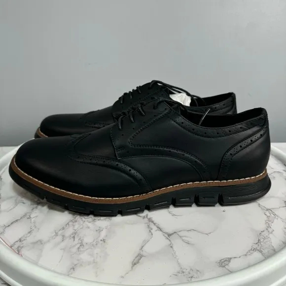 Nine West Mens Lightweight Lace Up Oxford Shoes Size 9.5 NEW # Box H752