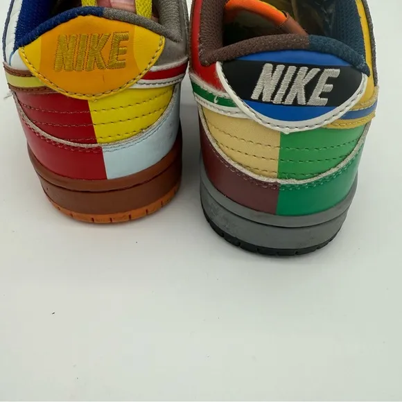 Nintendo Super Mario Bros Nike Dunk Low shoes size 5 youth