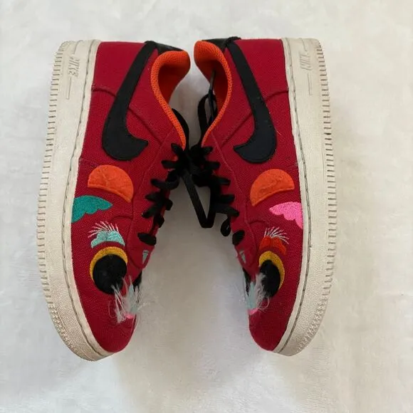 NKids‎ NIKE Force One LV8 &quot;Year of the Tiger&quot; lucky carp fish athletic shoes