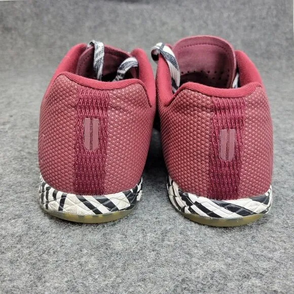Nobull Cabernet Zebra Mens Shoes 11 Red Maroon Trainer Low Top Athletic‎ Running