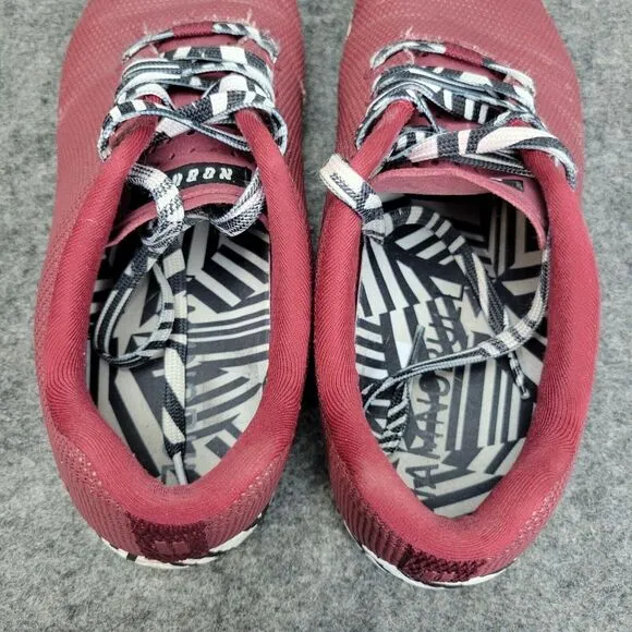 Nobull Cabernet Zebra Mens Shoes 11 Red Maroon Trainer Low Top Athletic‎ Running