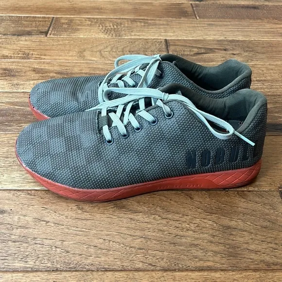 Nobull Chess Printed Trainer Sneakers Superfabric Green Checkered Shoes Men 10.5