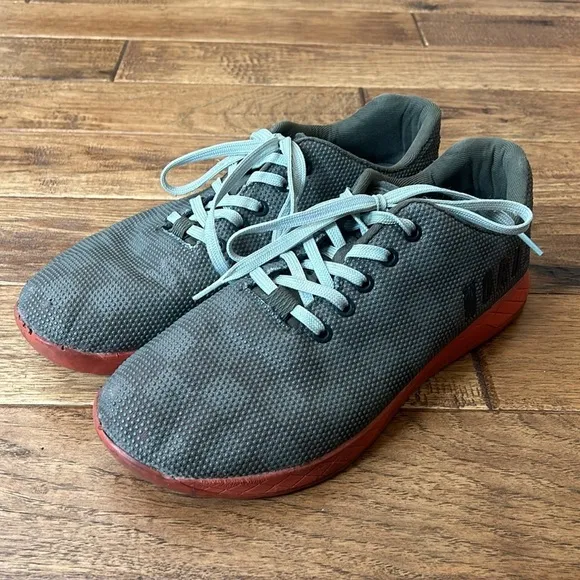 Nobull Chess Printed Trainer Sneakers Superfabric Green Checkered Shoes Men 10.5