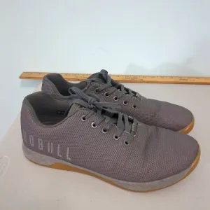 NOBULL Gray Mesh Training Shoes Low Top Lace Up Mens 10.5 Womens 12