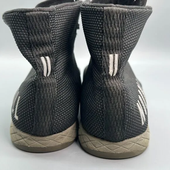 Nobull Mens 11.5 Black Sneakers High Top Lace-Up Ivy Trainer Outwork Shoes Ankle