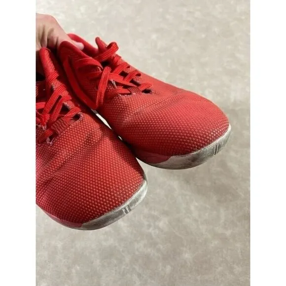 Nobull Mens Alert Trainer Athletic Shoes Low Top Lace Up Red Heather US 12.5