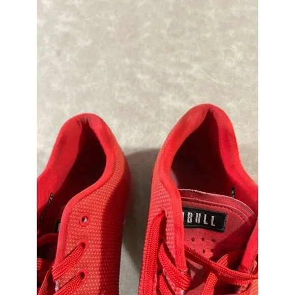 Nobull Mens Alert Trainer Athletic Shoes Low Top Lace Up Red Heather US 12.5
